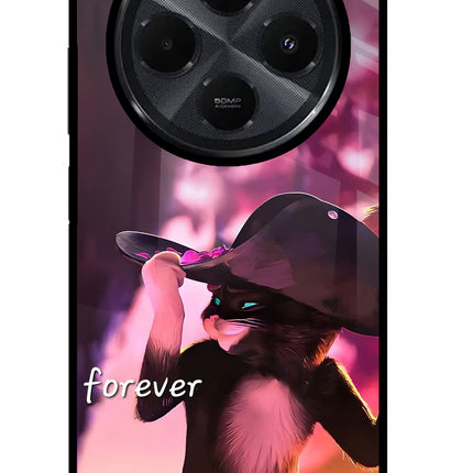 Forever Cat Redmi 14C 5G Glass Case
