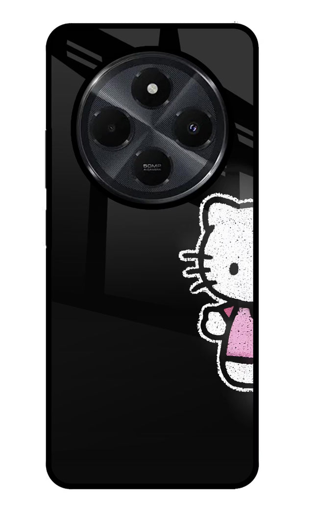 Kitty Charm Redmi 14C 5G Glass Case