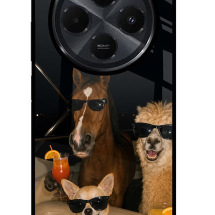 Party Squad Redmi 14C 5G Glass Case
