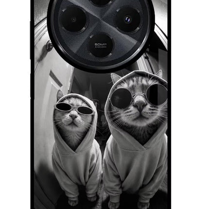 Hood Cats Redmi 14C 5G Glass Case