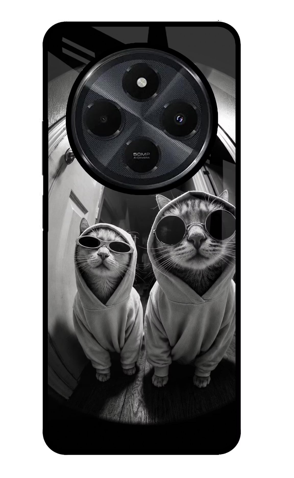 Hood Cats Redmi 14C 5G Glass Case