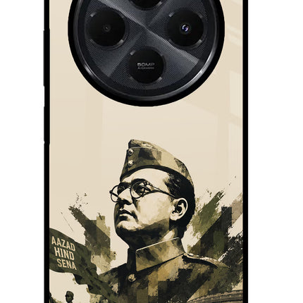 Netaji Rising Redmi 14C 5G Glass Case