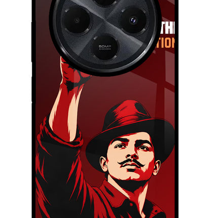 Bhagat Singh Revolution Redmi 14C 5G Glass Case