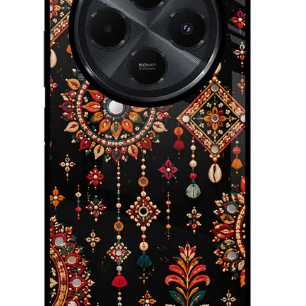 Boho Noir Redmi 14C 5G Glass Case