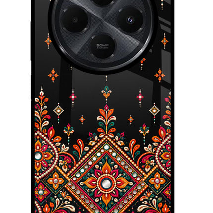Noir Mehfil Redmi 14C 5G Glass Case