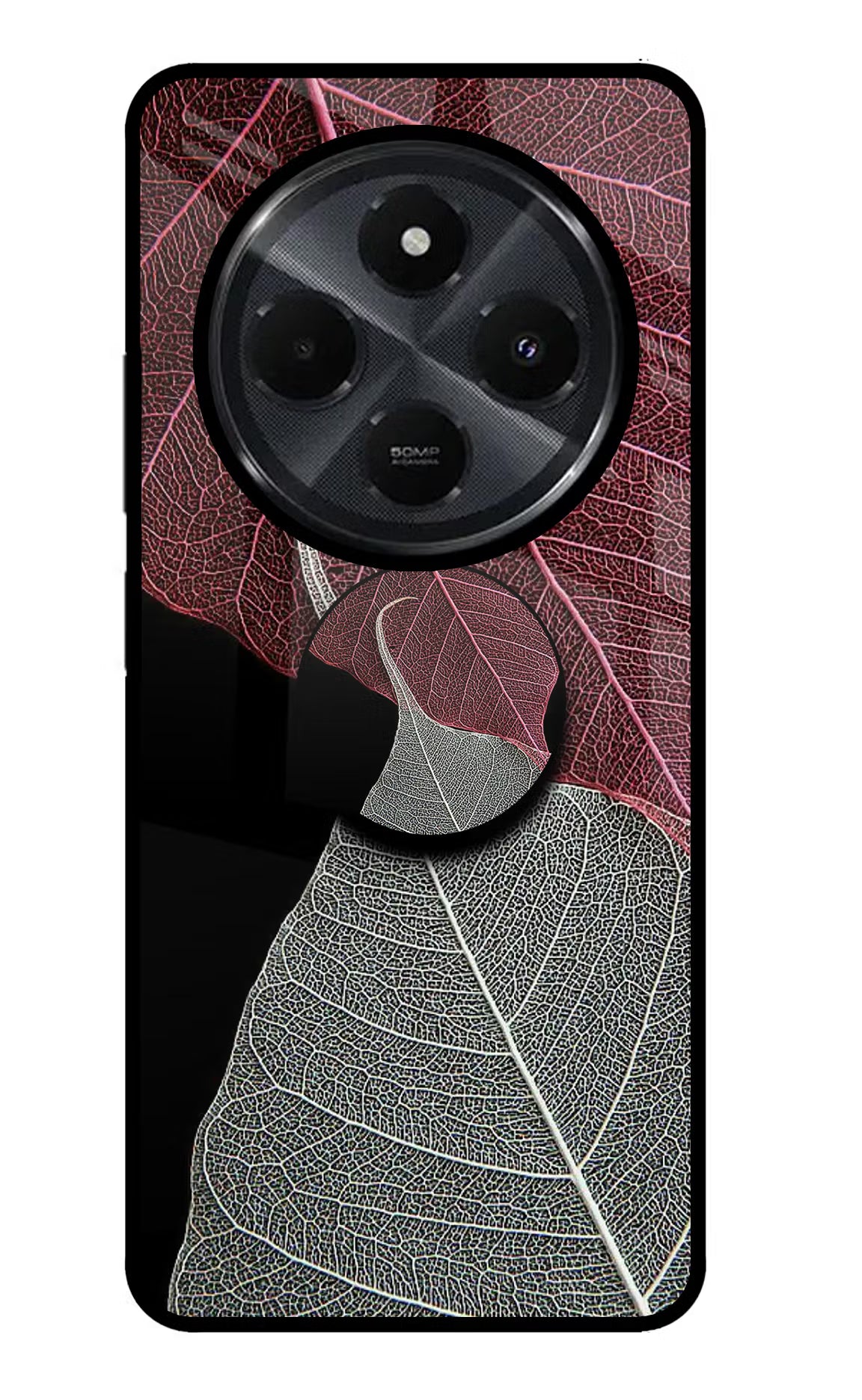 Leaf Pattern Redmi 14C 5G Pop Case by Casekaro