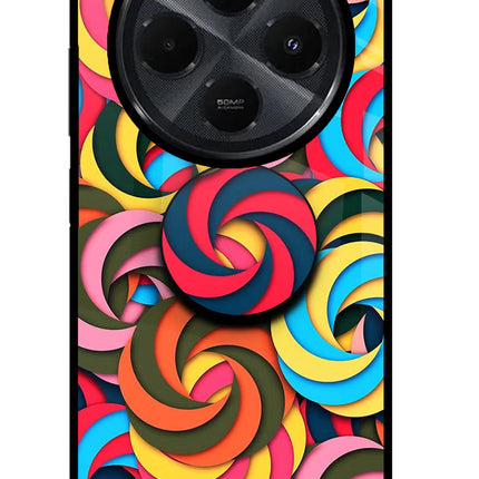 Spiral Pattern Redmi 14C 5G Pop Case by Casekaro