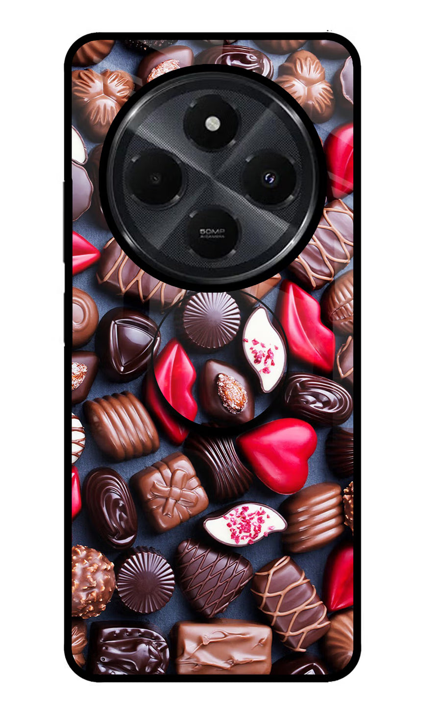 Chocolates Redmi 14C 5G Pop Case, Metal case