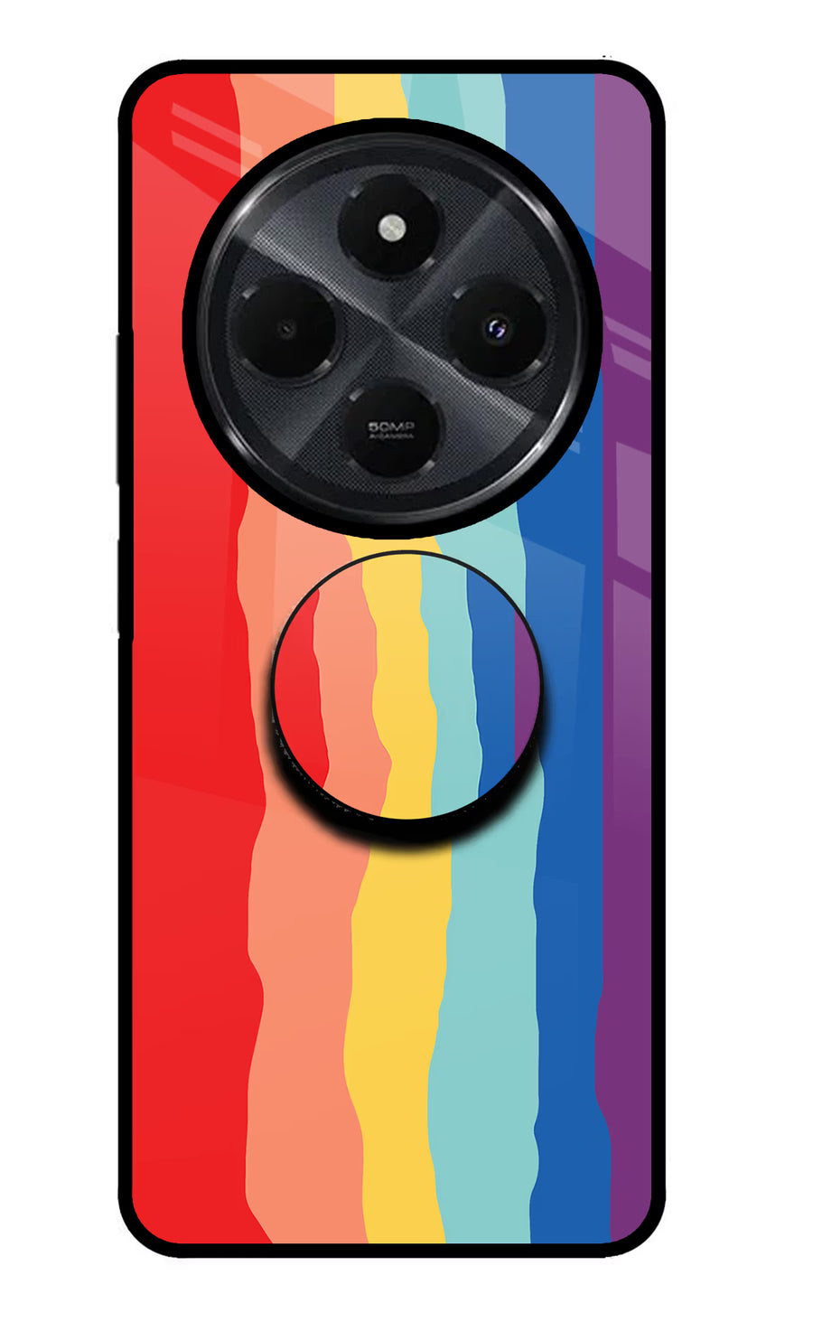 Rainbow Redmi 14C 5G Pop Case, Metal case