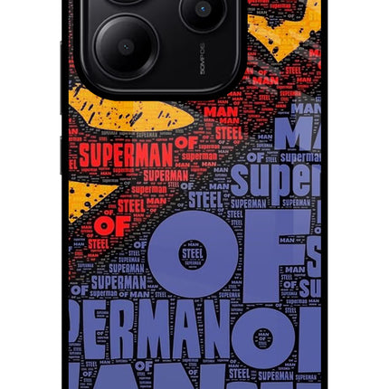 Superman Redmi Note 14 5G Glass Case