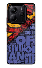 Superman Redmi Note 14 5G Glass Case Back Cover by Casekaro