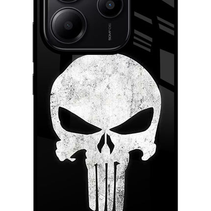 Punisher Skull Redmi Note 14 5G Glass Case