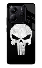 Punisher Skull Redmi Note 14 5G Glass Case