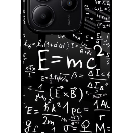 Physics Formula Redmi Note 14 5G Glass Case