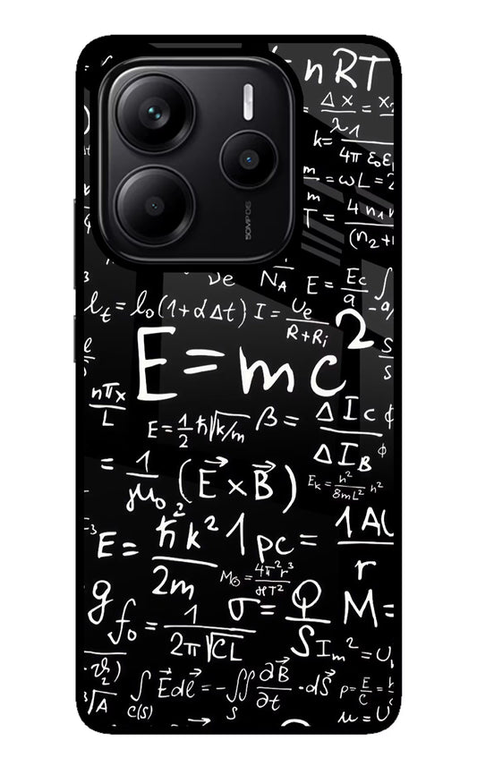 Physics Formula Redmi Note 14 5G Glass Case