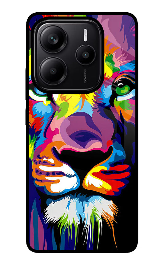 Lion Redmi Note 14 5G Glass Case