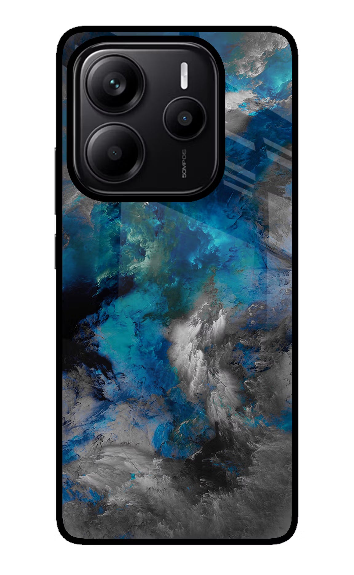 Artwork Redmi Note 14 5G Glass Case Back Cover by Casekaro