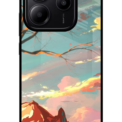 Scenery Redmi Note 14 5G Glass Case