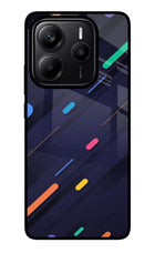 Abstract Design Redmi Note 14 5G Glass Case