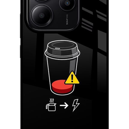 Coffee Redmi Note 14 5G Glass Case