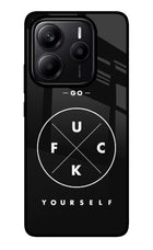 Go Fuck Yourself Redmi Note 14 5G Glass Case