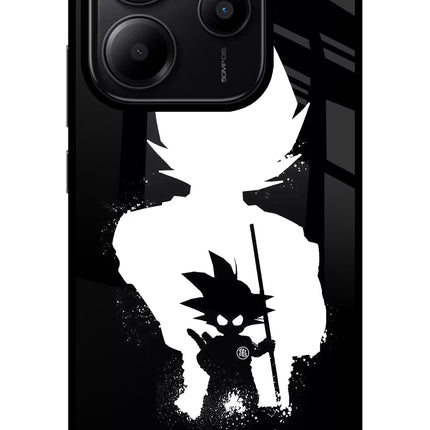 Goku Shadow Redmi Note 14 5G Glass Case
