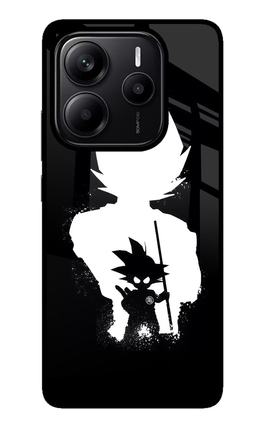 Goku Shadow Redmi Note 14 5G Glass Case
