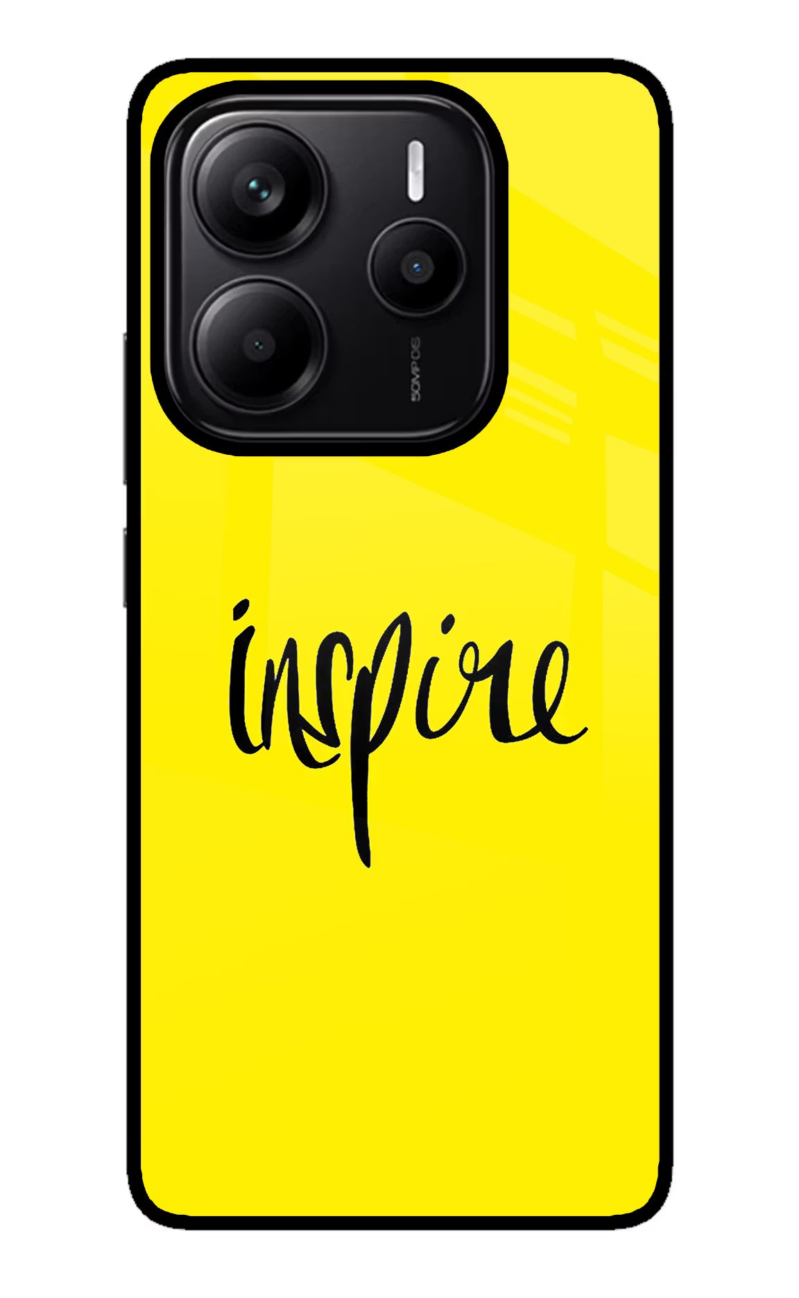 Inspire Redmi Note 14 5G Glass Case Back Cover by Casekaro