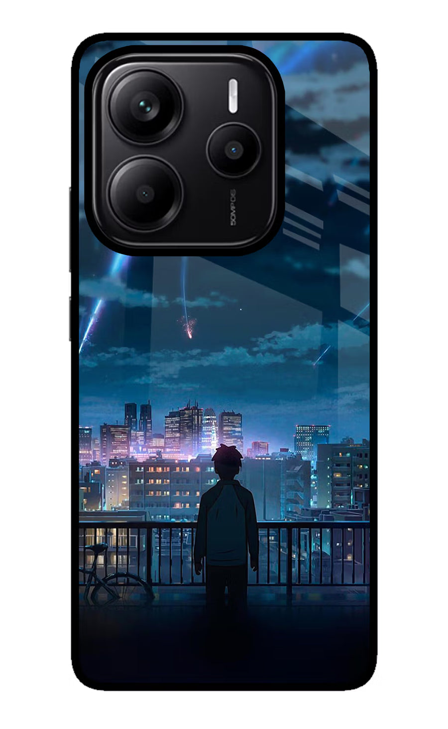 Anime Redmi Note 14 5G Back Cover, Metal case
