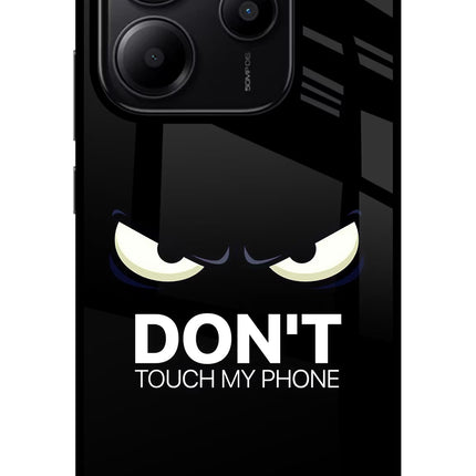 Don'T Touch My Phone Redmi Note 14 5G Glass Case