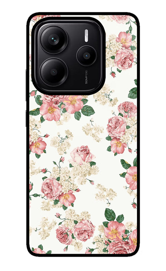 Flowers Redmi Note 14 5G Glass Case