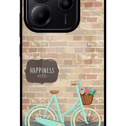 Happiness Artwork Redmi Note 14 5G Glass Case