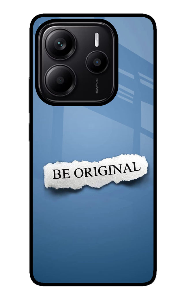 Be Original Redmi Note 14 5G Glass Case