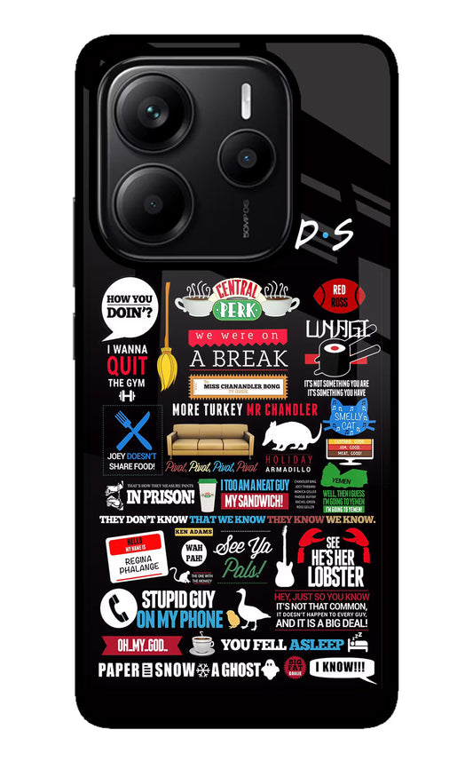 FRIENDS Redmi Note 14 5G Glass Case