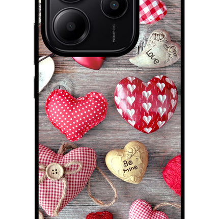 Love Wallpaper Redmi Note 14 5G Glass Case
