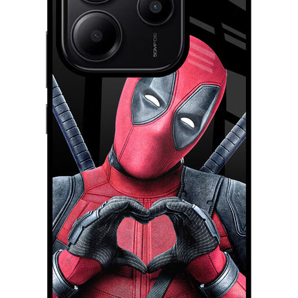 Deadpool Redmi Note 14 5G Glass Case