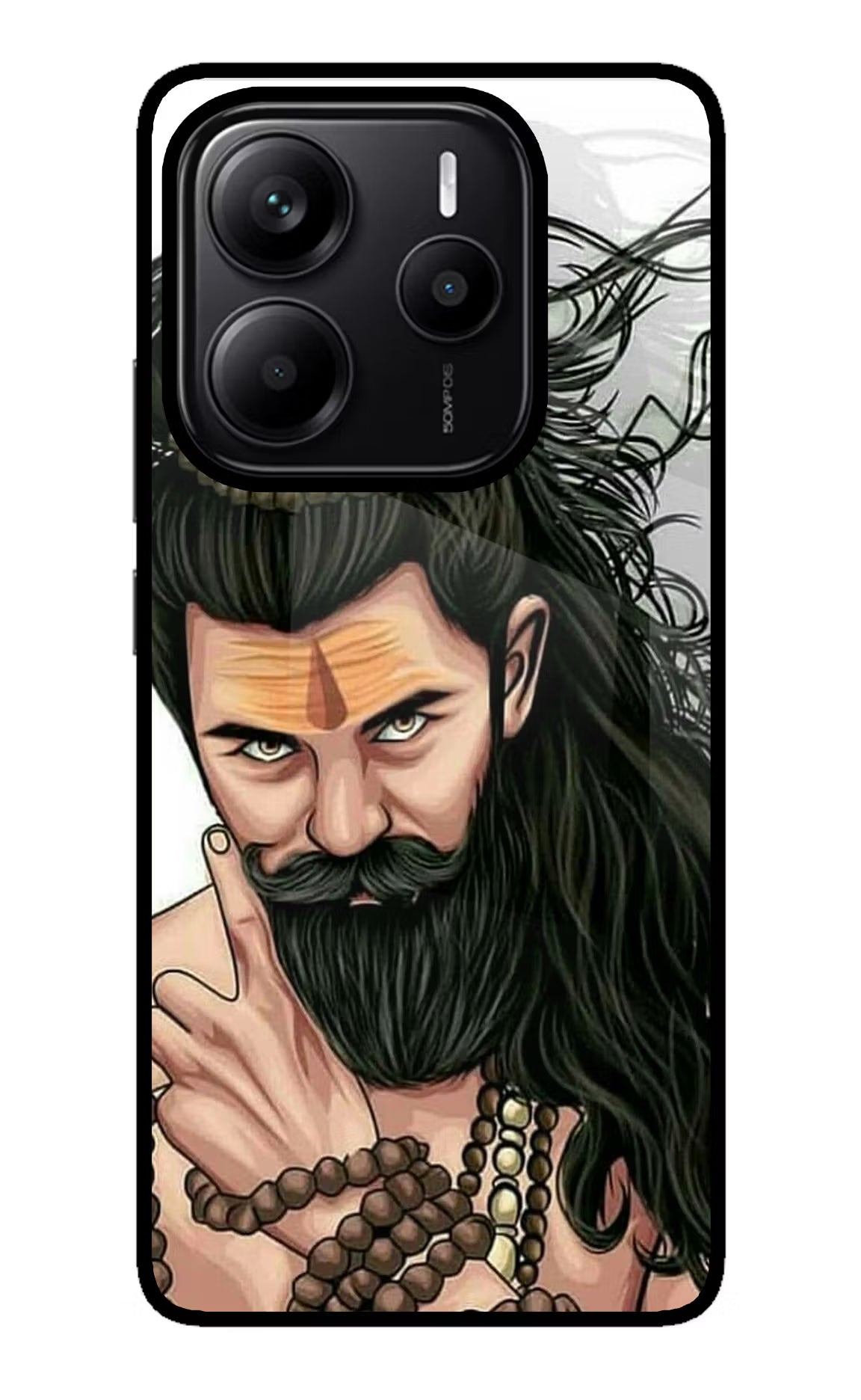 Mahadev Redmi Note 14 5G Glass Case