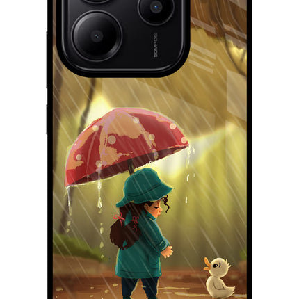 Rainy Day Redmi Note 14 5G Glass Case