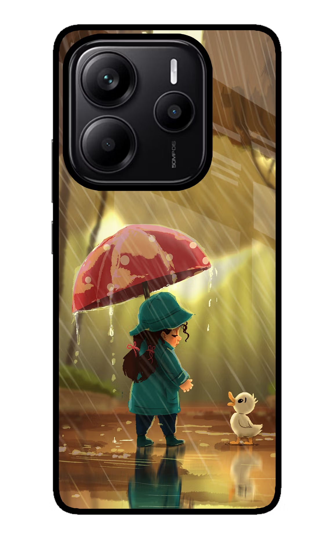 Rainy Day Redmi Note 14 5G Glass Case