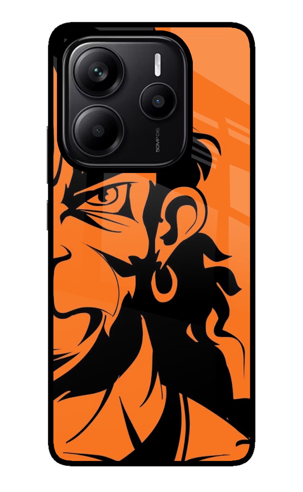 Hanuman Redmi Note 14 5G Glass Case Back Cover by Casekaro
