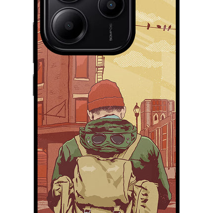 Adventurous Redmi Note 14 5G Glass Case