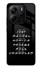 FRIENDS Character Redmi Note 14 5G Glass Case