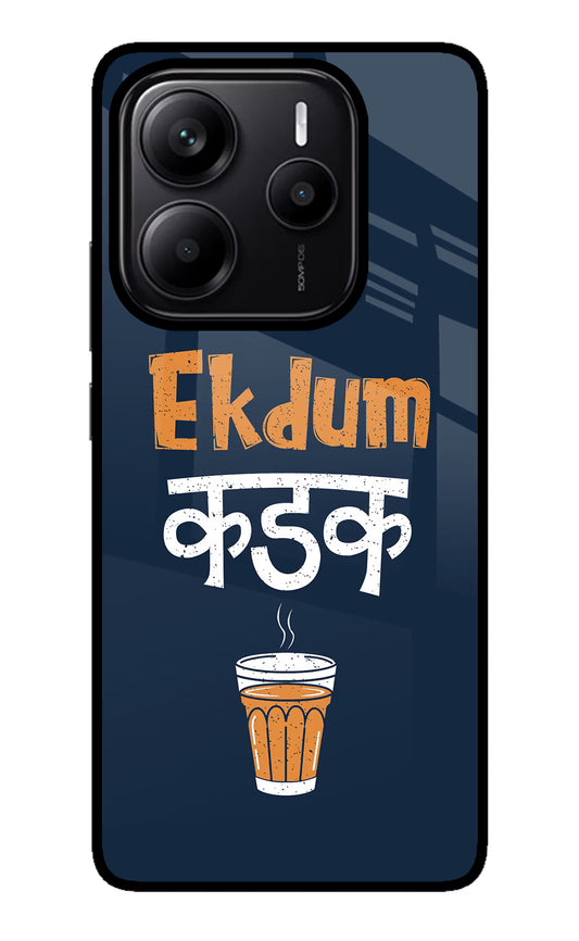 Ekdum Kadak Chai Redmi Note 14 5G Glass Case