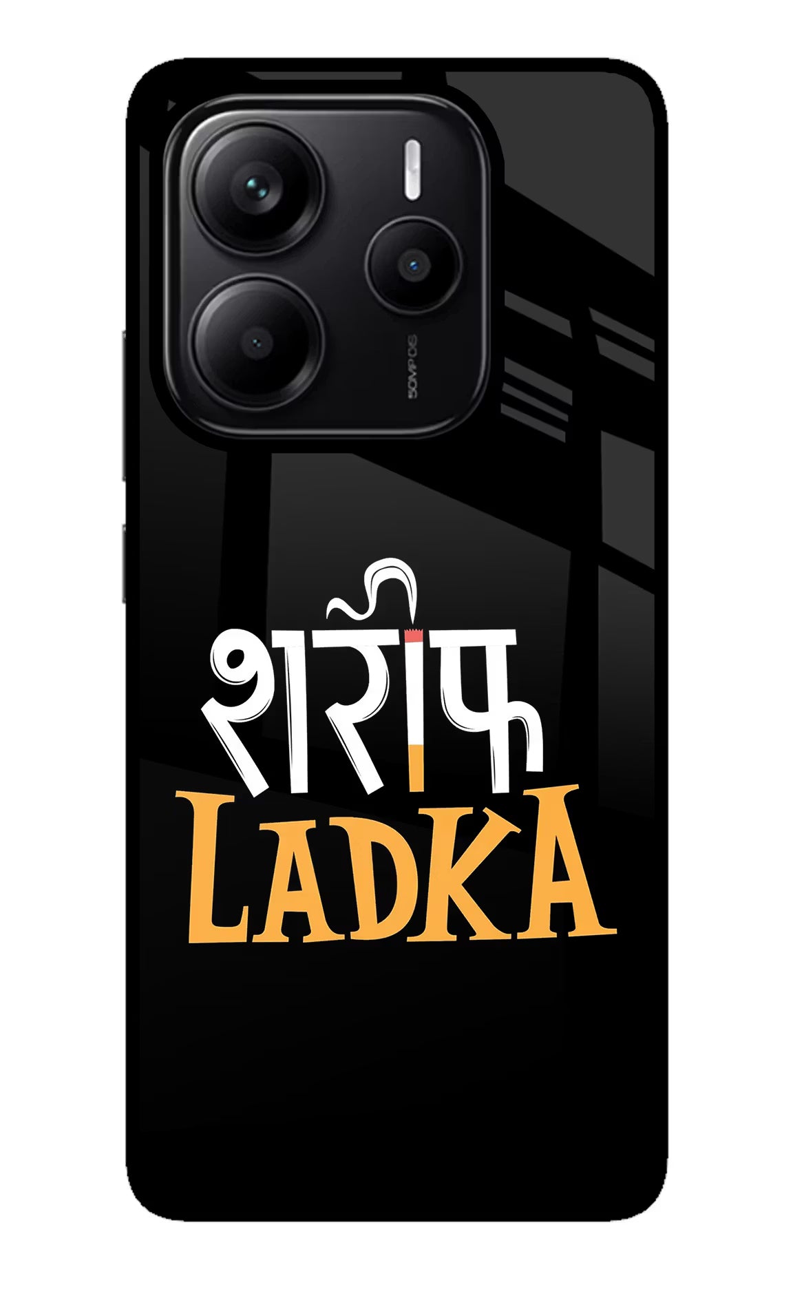 Shareef Ladka Redmi Note 14 5G Glass Case Back Cover by Casekaro