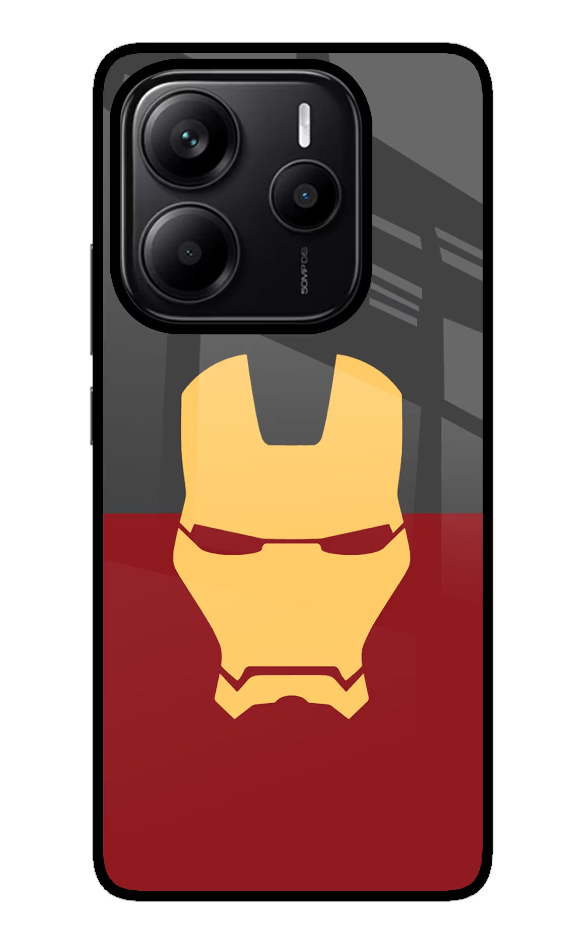 Ironman Redmi Note 14 5G Glass Case