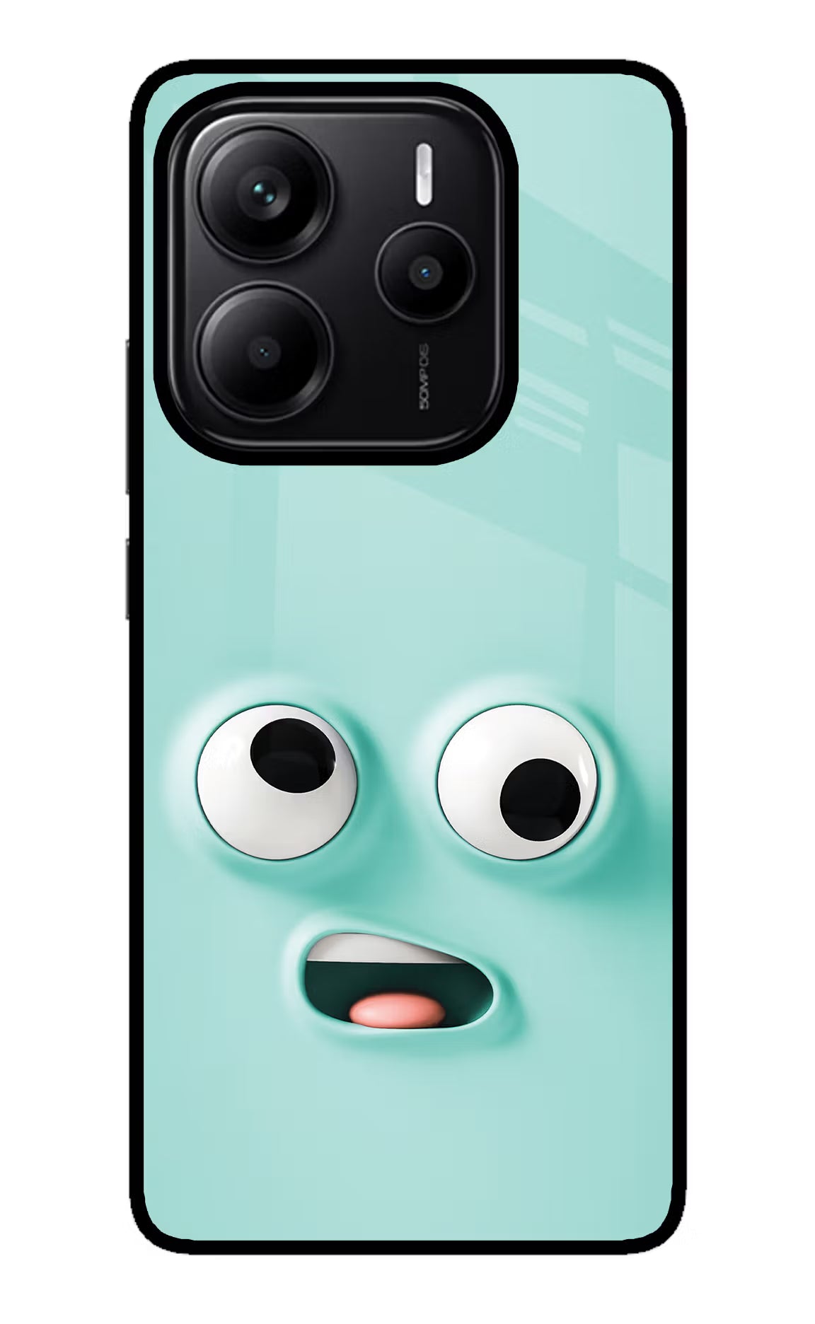 Funny Cartoon Redmi Note 14 5G Glass Case