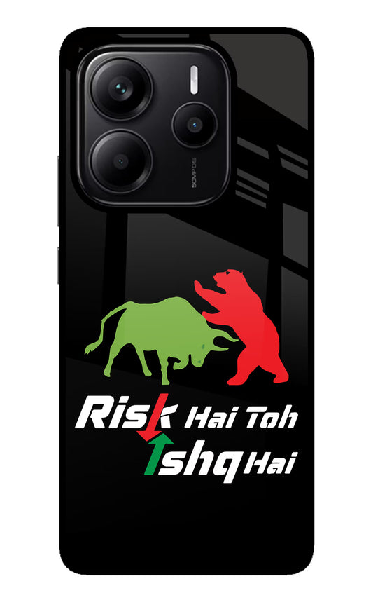 Risk Hai Toh Ishq Hai Redmi Note 14 5G Glass Case