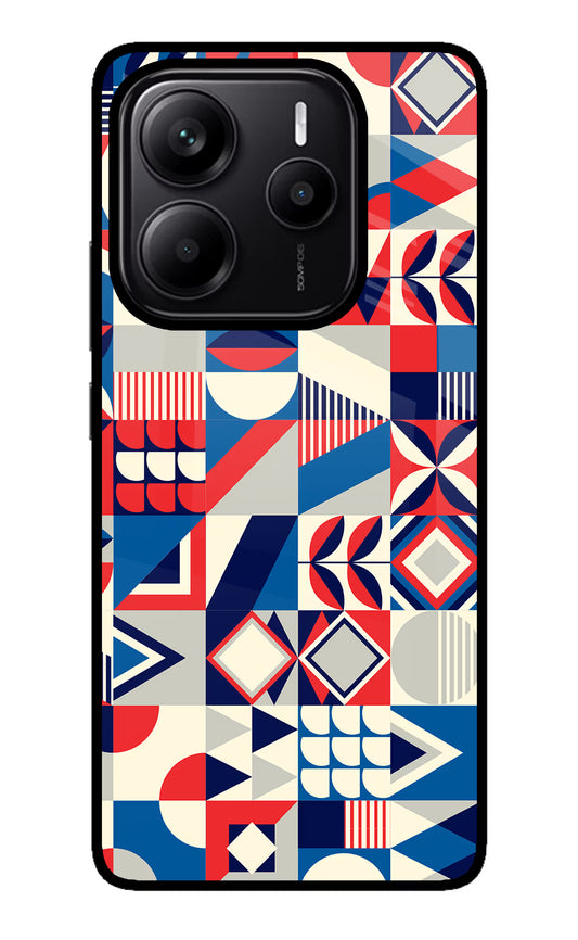 Colorful Pattern Redmi Note 14 5G Glass Case