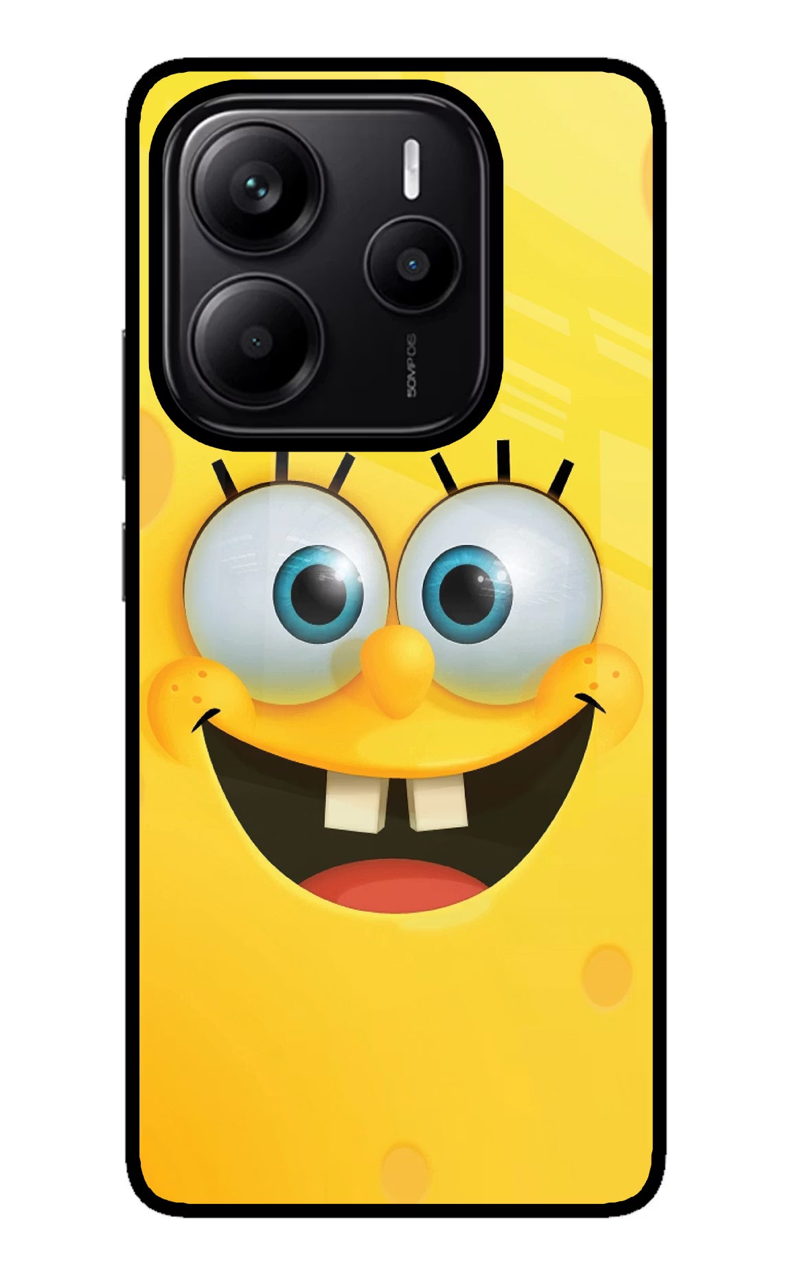 Sponge 1 Redmi Note 14 5G Glass Case Back Cover by Casekaro