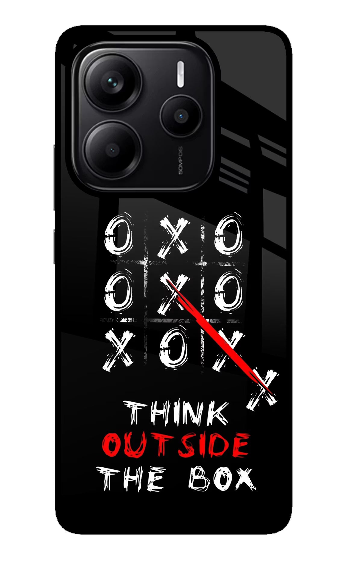 Think out of the BOX Redmi Note 14 5G Glass Case